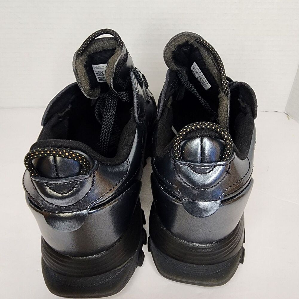 Reebok Cardi B Classic Leather Silver Sneakers Size 8.5 Womens - Picture 5 of 16